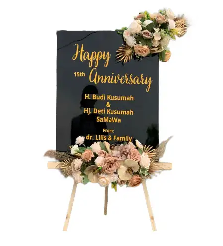 Papan Bunga Akrilik Cicaringin